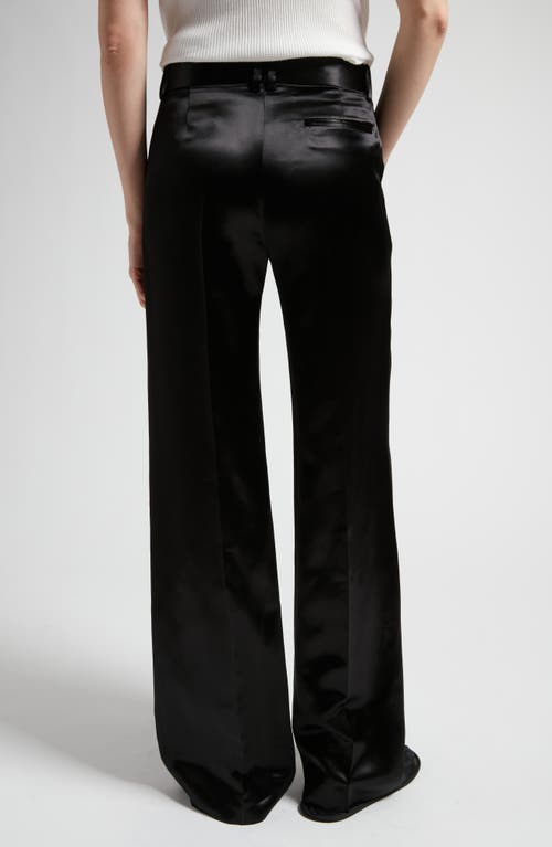 Shop The Row Encore Satin Pants In Black