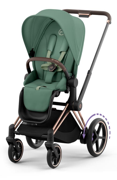 CYBEX e-PRIAM 2 Electronic Smart Stroller in Leaf Green at Nordstrom