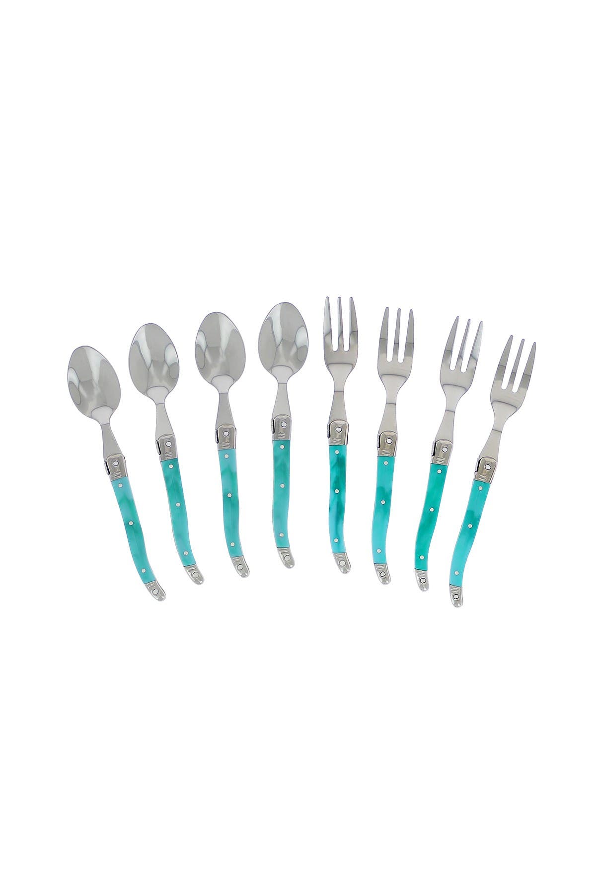 FREE SHIPPING French Boxed Set Desert Spoon and Fork