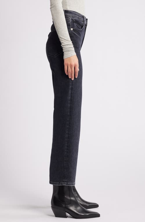 Shop Frame Le Sleek High Waist Ankle Straight Leg Jeans In Radio