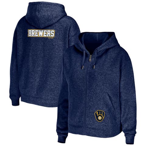 Milwaukee Brewers WEAR by Erin Andrews Women's Knitted Lounge Set - Gray