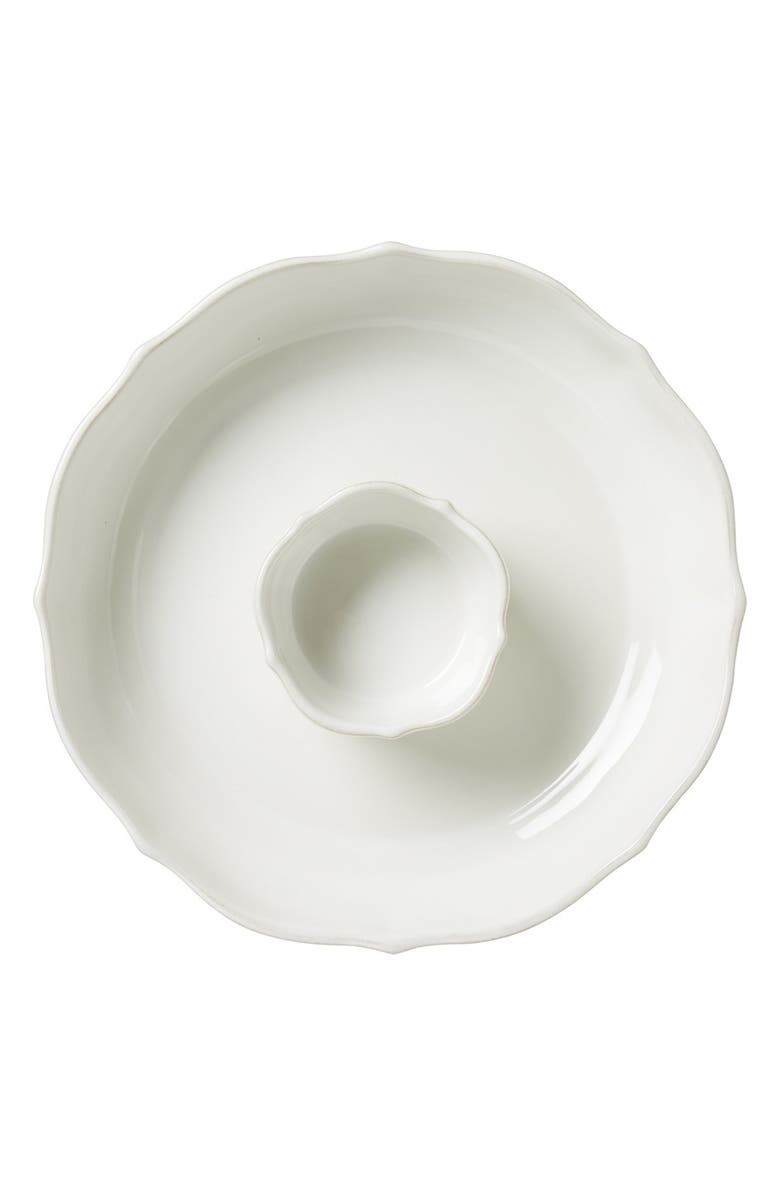 juliska puro whitewash chip n dip serve juliska puro whitewash chip n dip serve