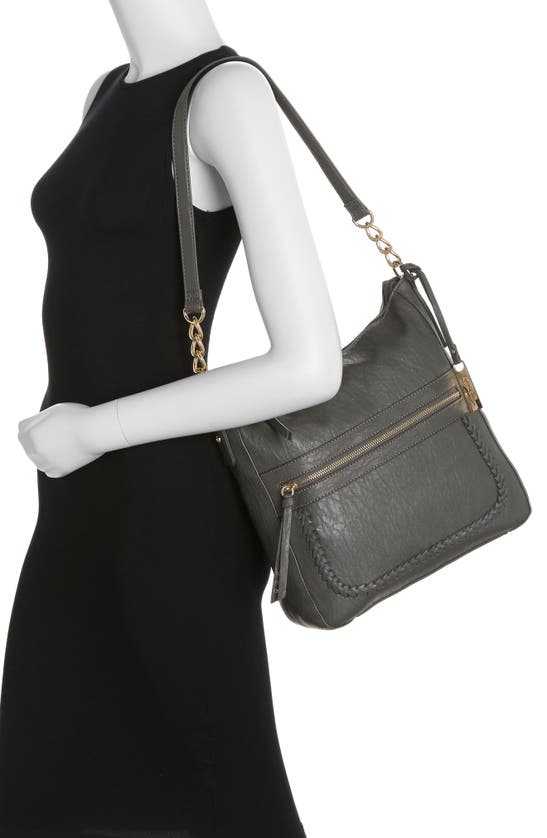  Jessica Simpson Jaclyn Hobo Bag Charcoal : Clothing