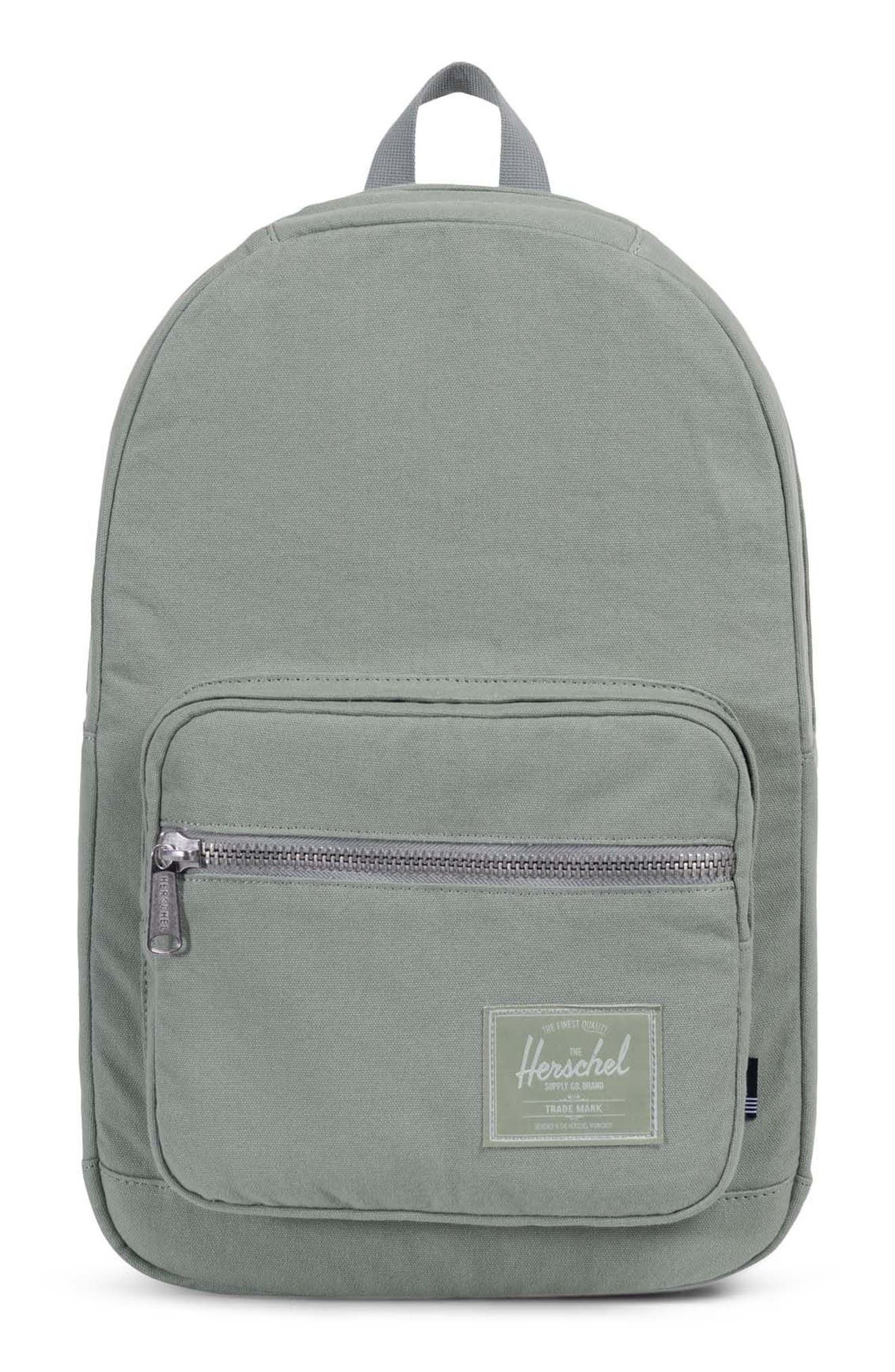 herschel canvas backpack