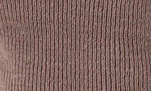 Astr The Label One-shoulder Rib Sweater In Taupe