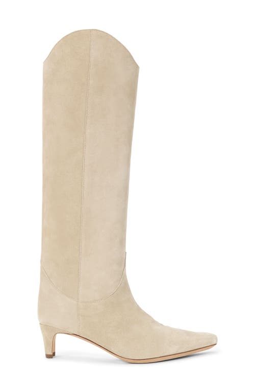 Shop Staud Wally Western Boot In Dune