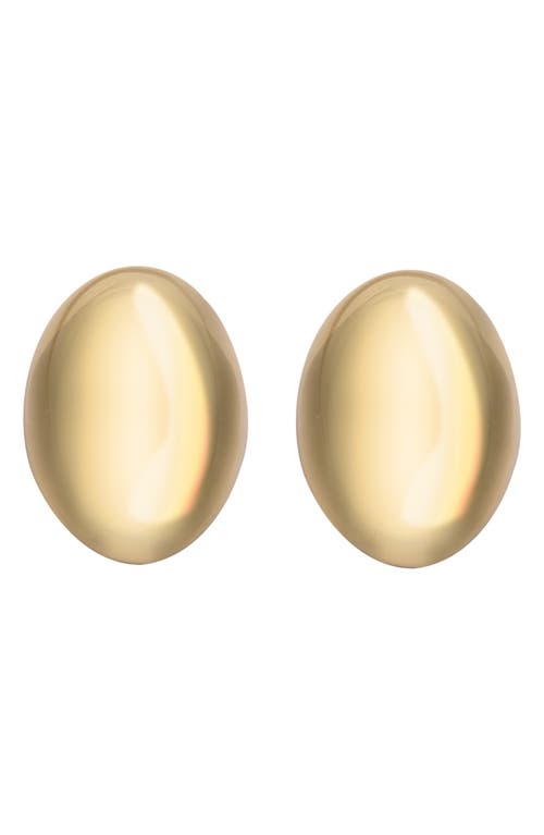 Donni Drop Earrings in 14K Yellow Gold Plated Silver