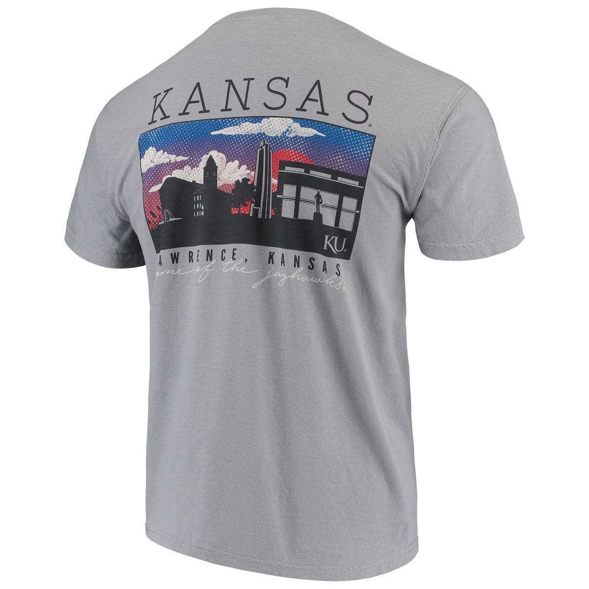 IMAGE ONE Men's Gray Kansas Jayhawks 