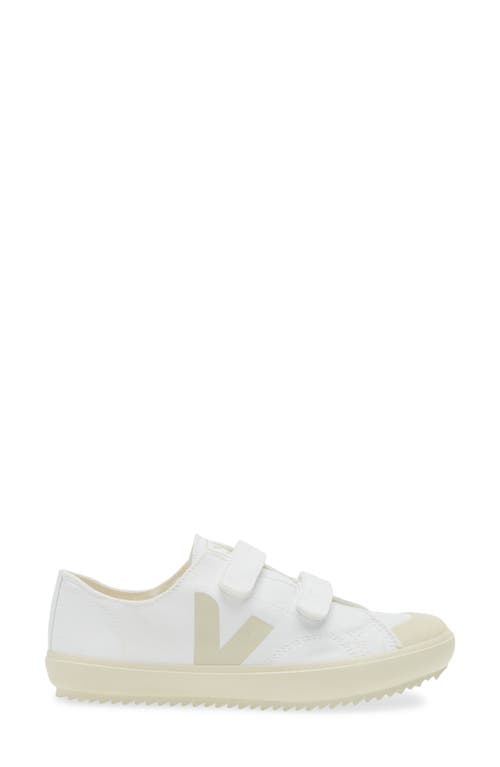 Shop Veja Kids' Small Ollie Sneaker In White/pierre