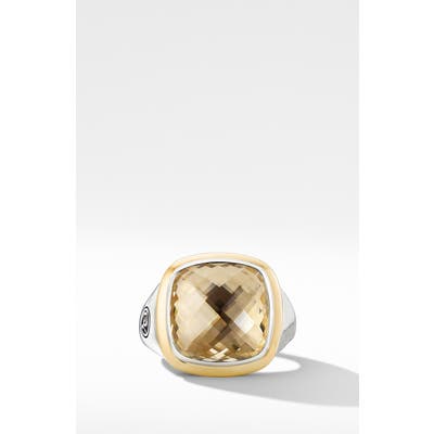 David Yurman Albion Ring With 18K Gold And Semiprecious Stone