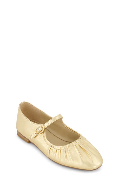 Sam Edelman Kids' Maeve Micah Mary Jane Flat Gold at Nordstrom, M