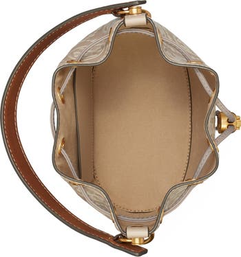 T Monogram Embossed Mini Bucket Bag : Women's Handbags