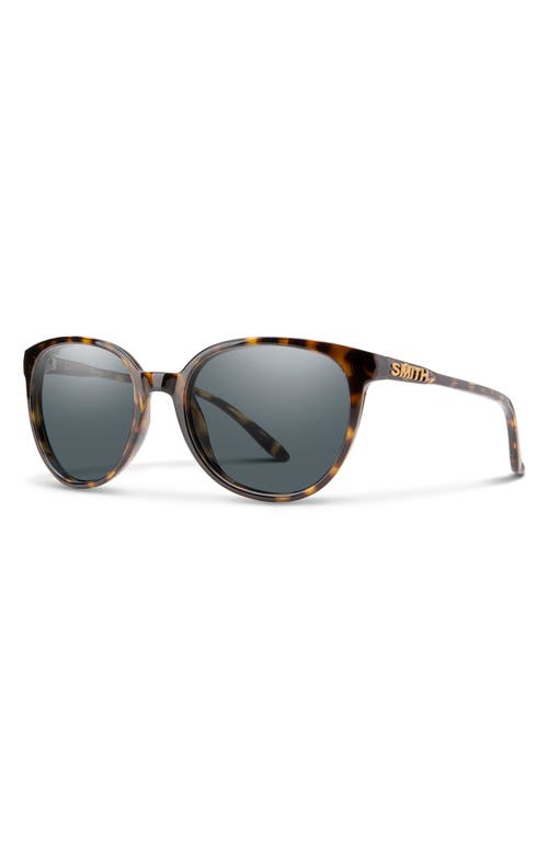 Smith Cheetah 54mm Polarized Round Sunglasses In Black