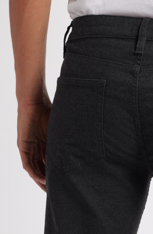 Frame Modern Straight Leg Jeans In Charcoal