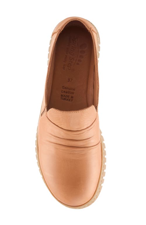 Spring Step Patton Loafer In Camel