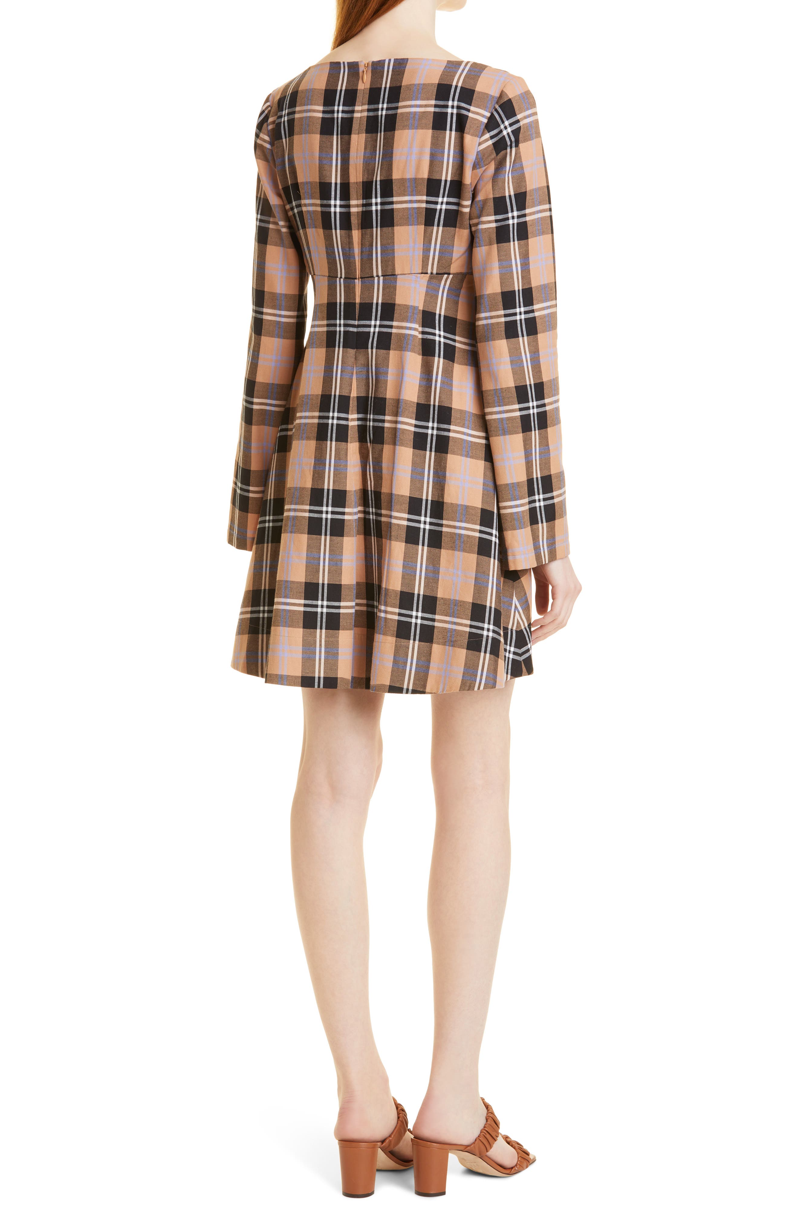 plaid dress nordstrom