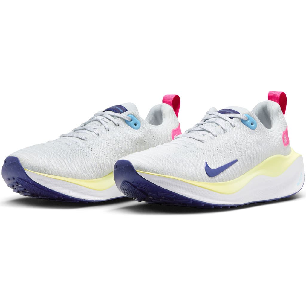 Nike Infinityrn 4 Running Shoe In Photon Dust/blue/white