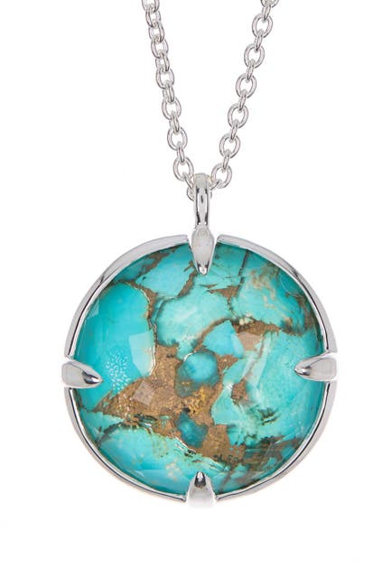 Ippolita Sterling Silver Wonderland Round Turquoise Pendant Necklace Nordstrom Rack - Turquoise Pendant Necklace In Sterling Silver Ippolita Sterling Silver Wonderland Round Turquoise Pendant Necklace Nordstrom Rack - Turquoise Pendant Necklace In Sterling Silver