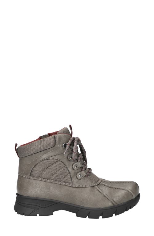 Shop Easy Street Stormy Waterproof Bootie In Grey