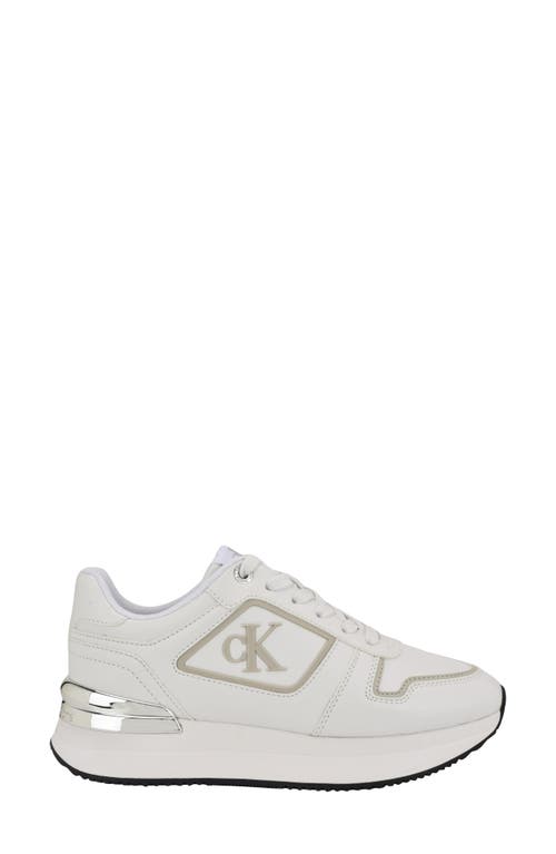 Shop Calvin Klein Vidya Sneaker In White