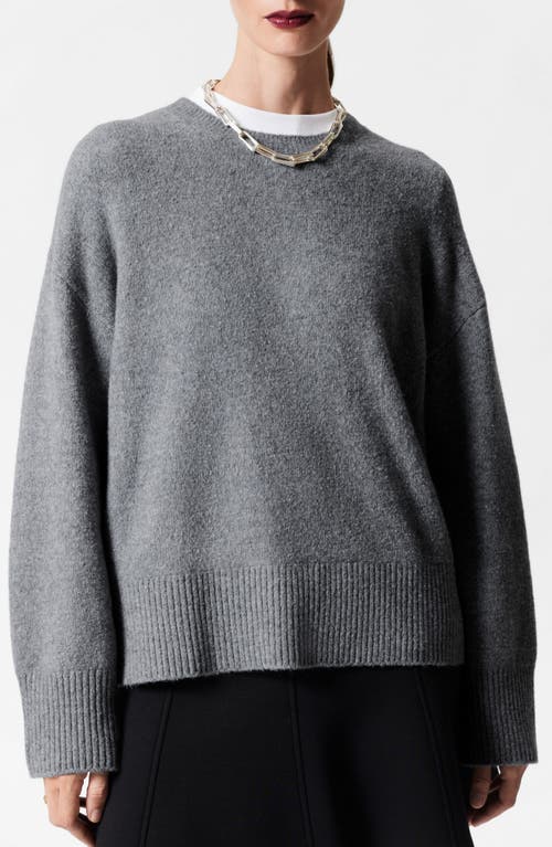 Shop & Other Stories Relaxed Sweater In Grey Medium Dusty