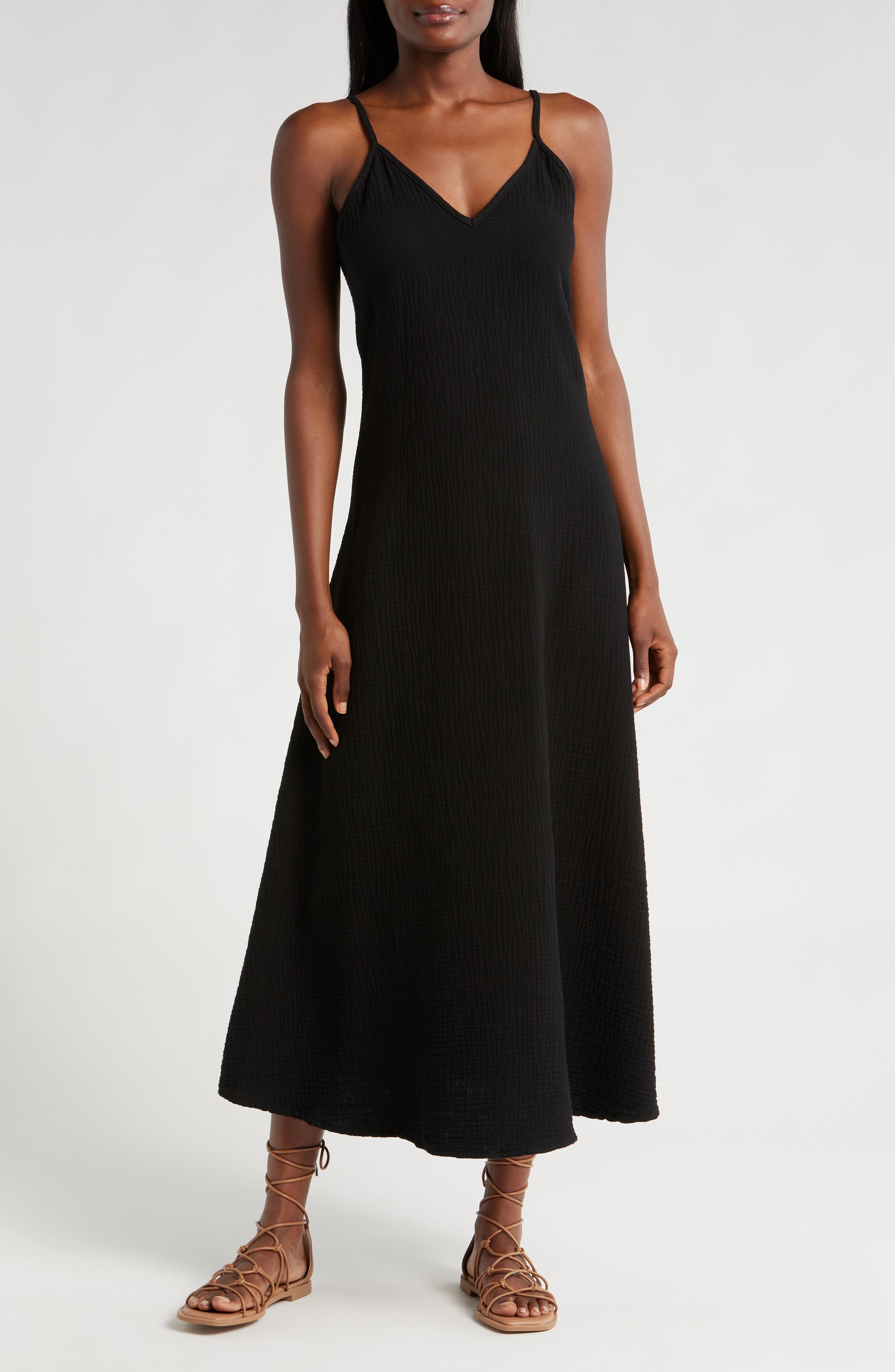 Nordstrom V-Neck Cover-Up Maxi Dress | Nordstrom