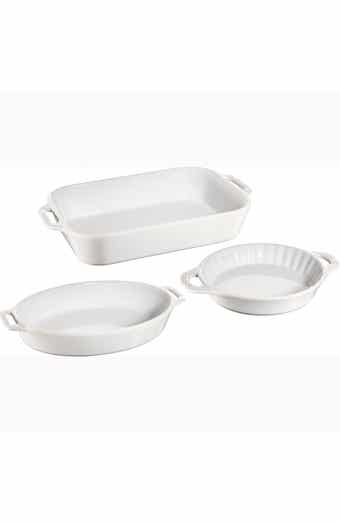 Staub Stoneware 4-Piece Set, Baking Pans