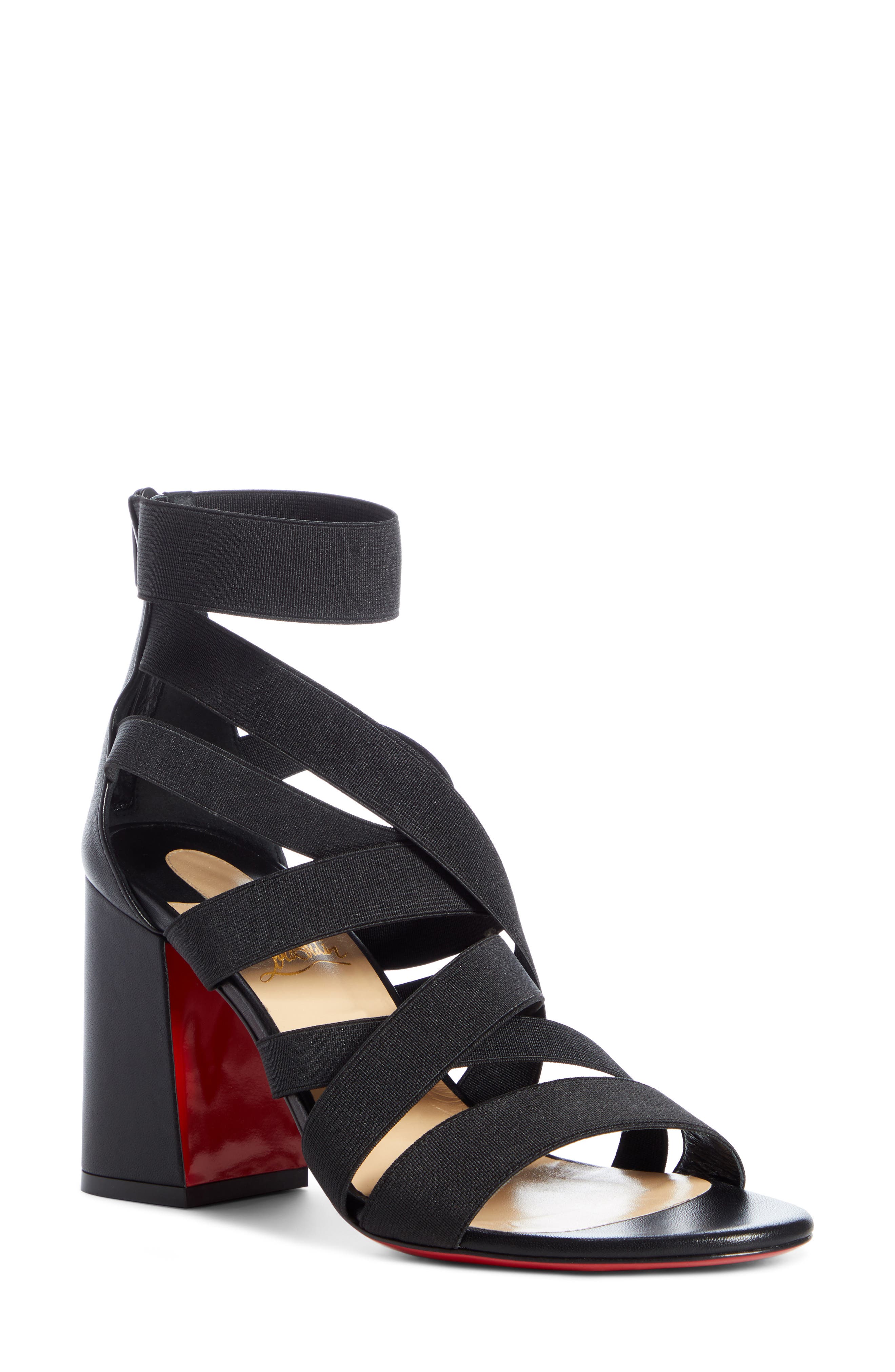 block heel christian louboutin