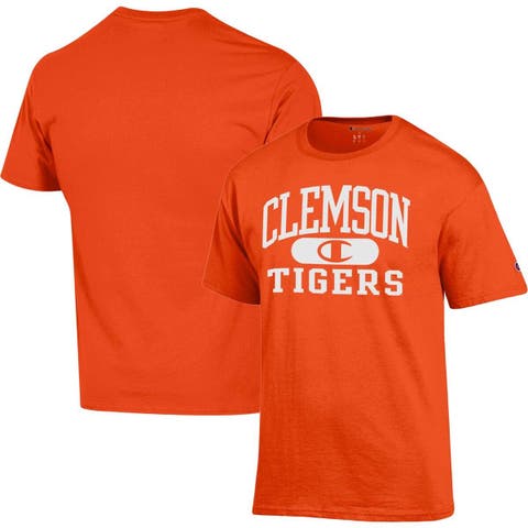 Men's Champion Orange Clemson Tigers Arch Pill T-Shirt