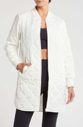Z BY ZELLA Z BY ZELLA LONGLINE QUILTED JACKET 