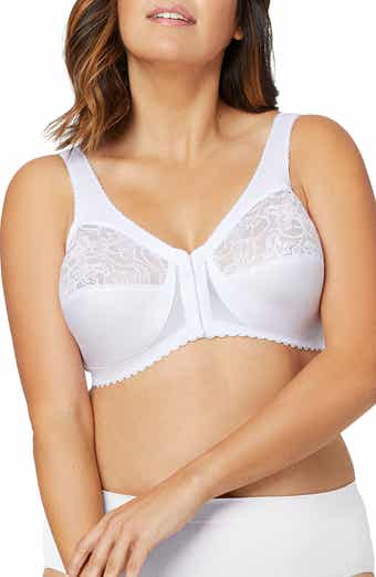 Glamorise Women's MagicLift Front Close Support Bra, Blush, 38B : :  Clothing, Shoes & Accessories
