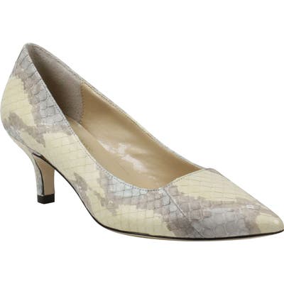 J. Renee Estoria Pointy Toe Pump B - Ivory