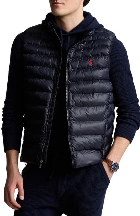 Black ralph lauren vest best sale