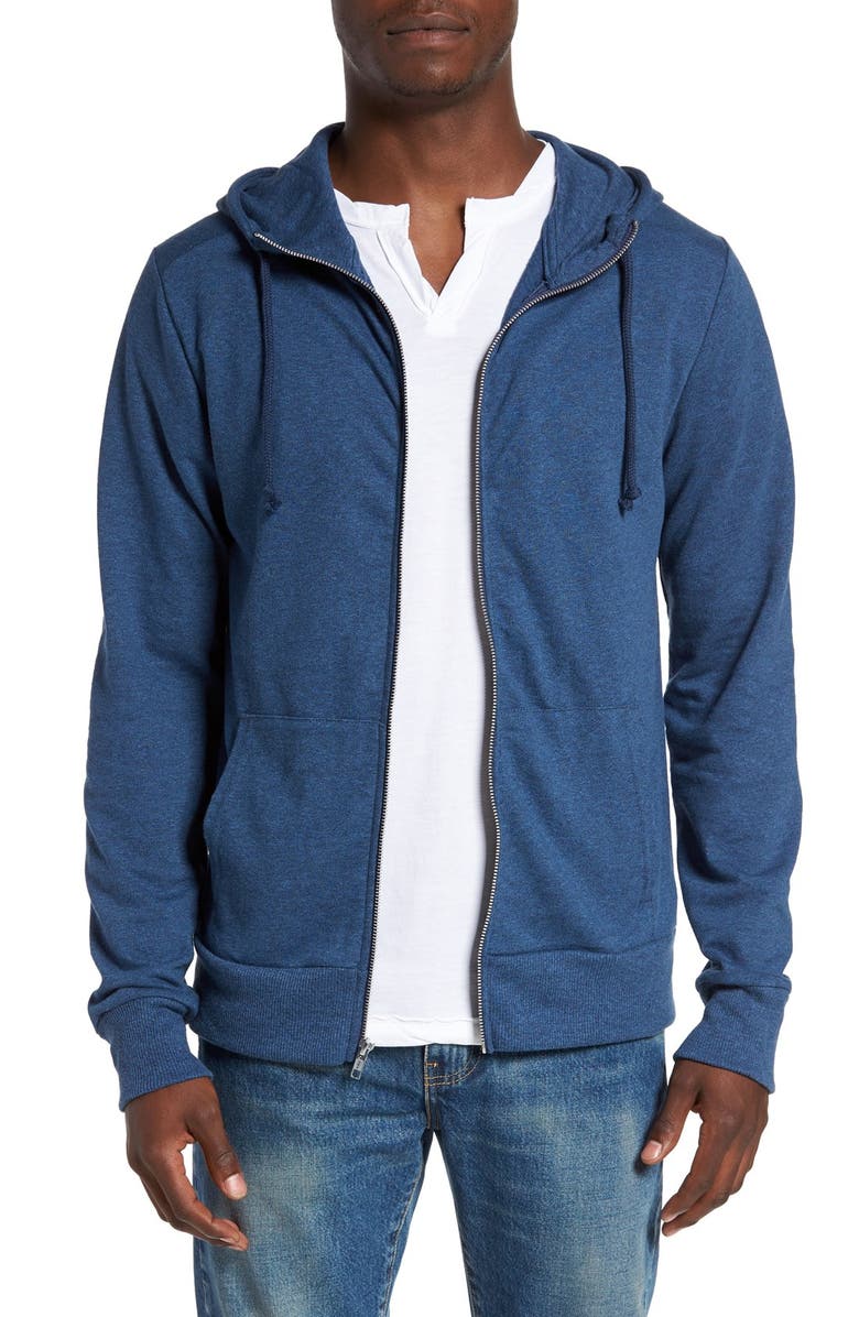 Alternative 'Rocky' Mock Neck Zip Hoodie | Nordstrom