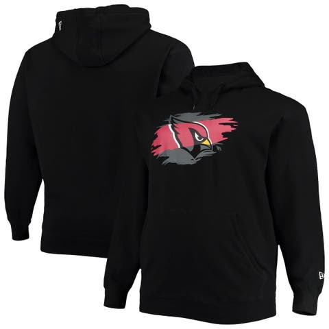 St. Louis Cardinals New Era Women's Fashion High Hip Pullover Hoodie - Red