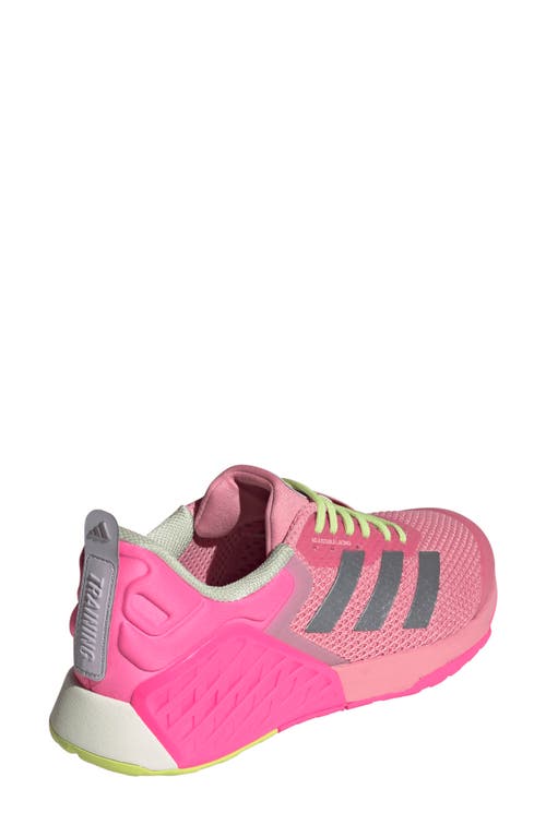 Shop Adidas Originals Adidas Dropset 3 Training Shoe In Semi Pink Spark/iron/silver