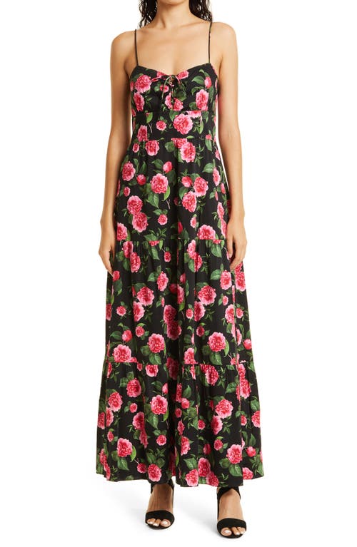Alice + Olivia Chantay Floral Maxi Dress in Cheri Floral