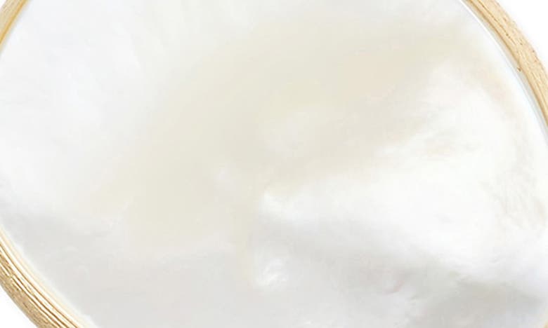 Marco Bicego Women's Lunaria Mother-of-pearl & 18k Yellow Gold Ring In White Mother Of Pearl