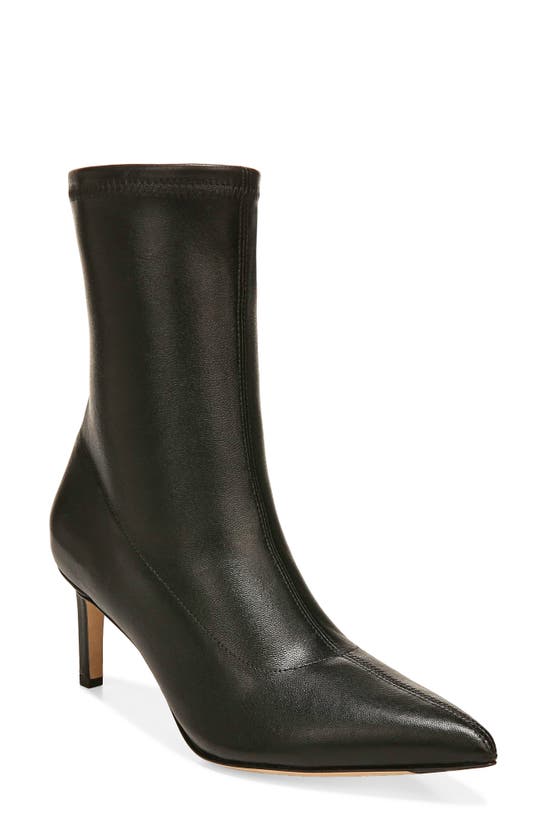 Veronica Beard Lexi Stretch Pointed Toe Bootie In Black- Dm | ModeSens