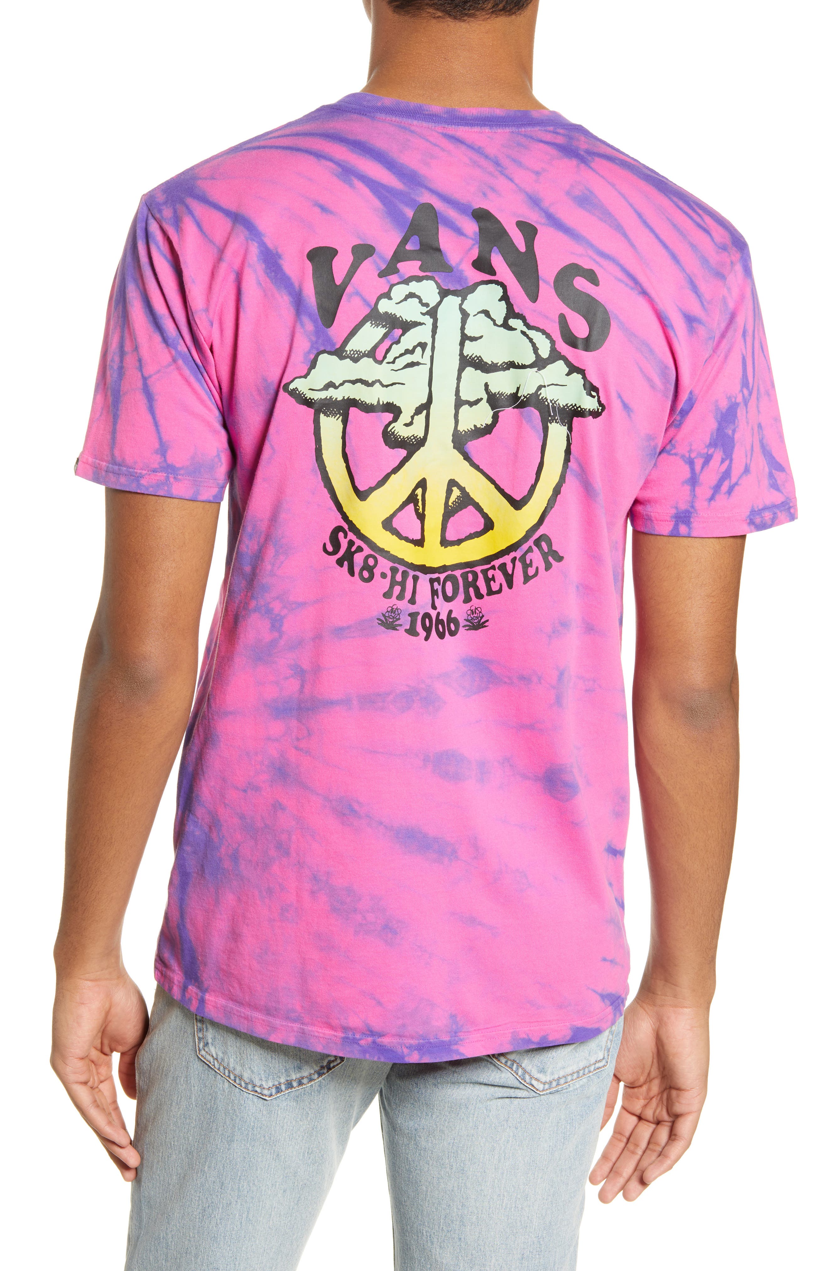 VANS Sk8Hi Forever Tie Dye TShirt Nordstrom Rack