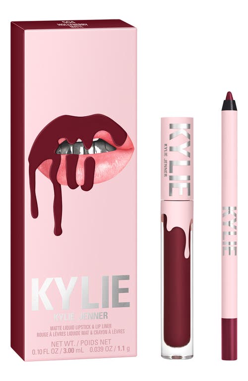 Kylie Cosmetics Matte Lip Kit in Holly Berry