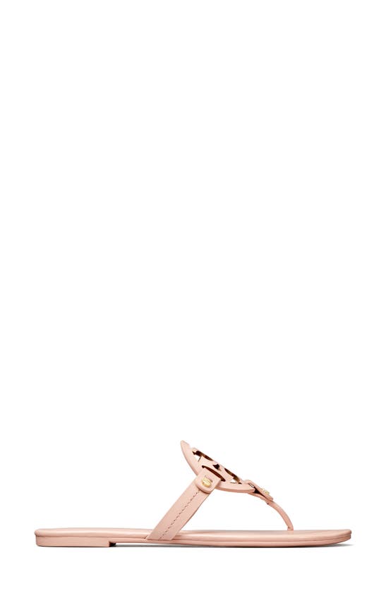 Shop Tory Burch Miller Sandal In Sea Shell Pink Patent