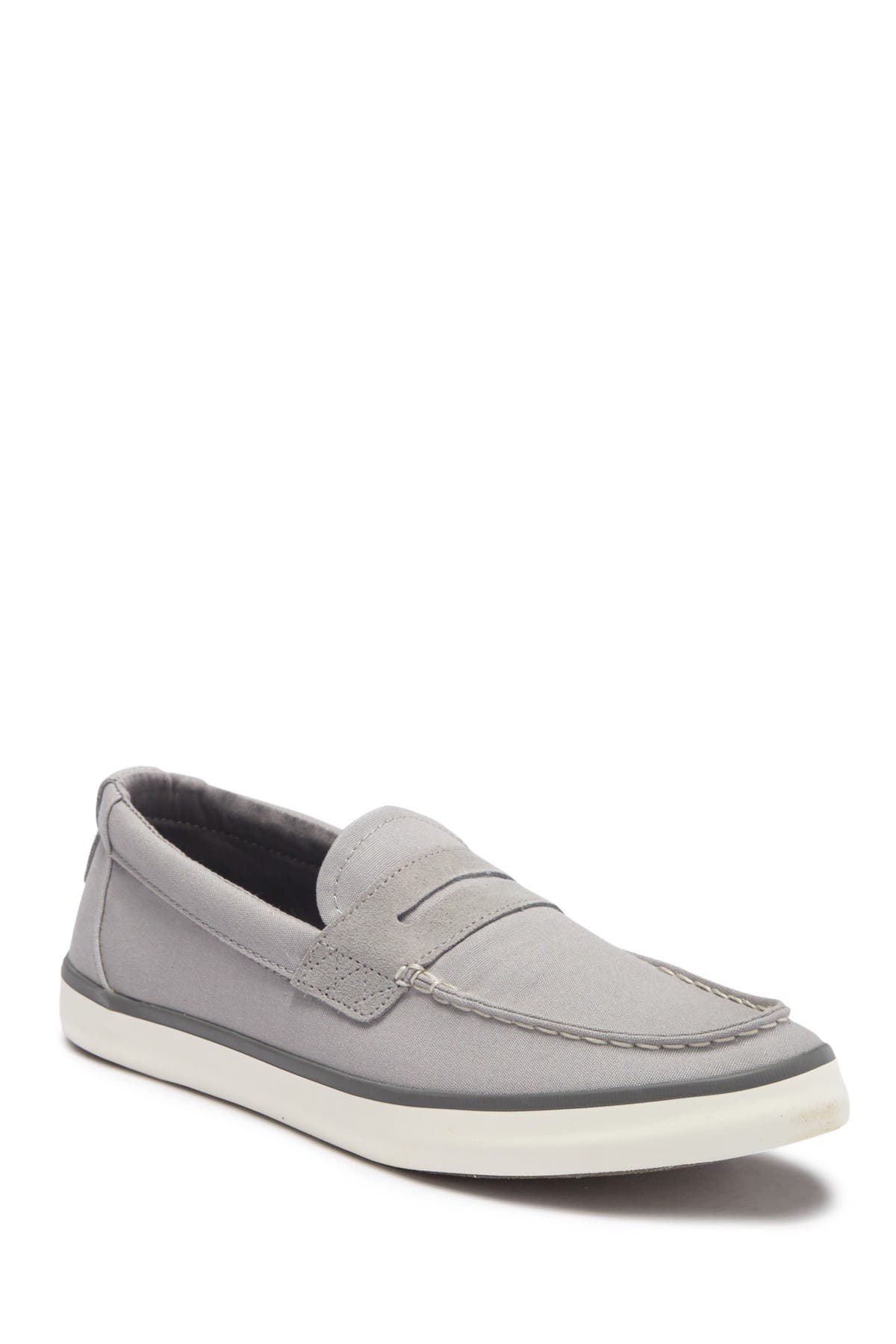 sperry canvas loafers