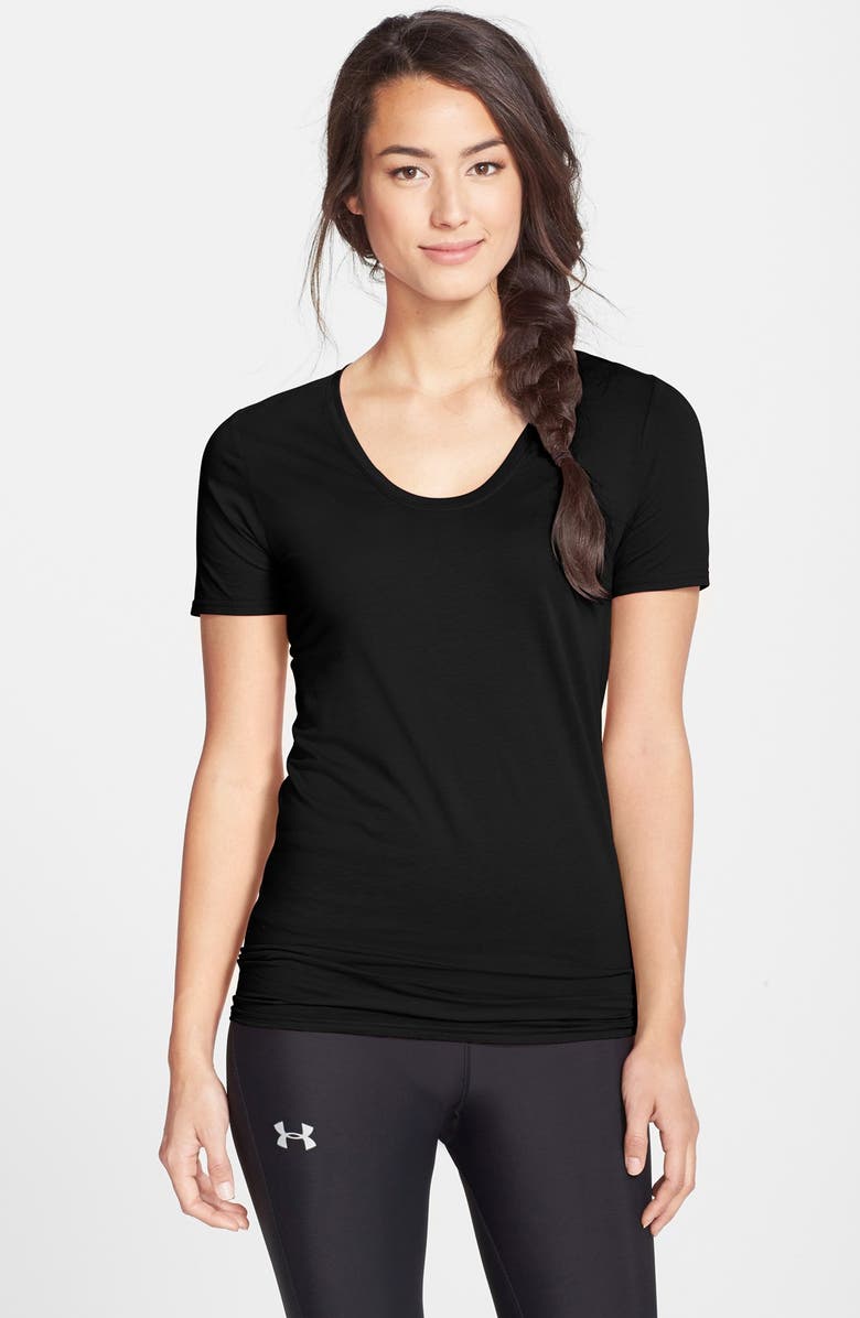 Under Armour 'Long & Lean' Stretch Cotton Tee | Nordstrom