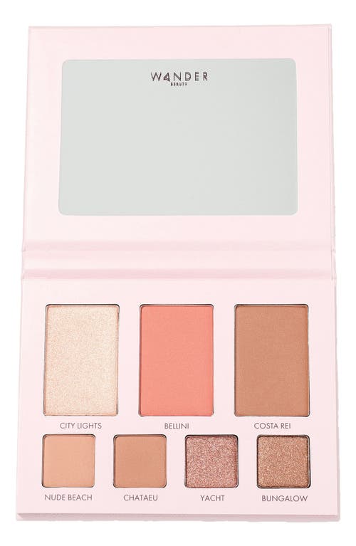 Wander Beauty Getaway Eye & Face Palette In Sunkissed (light/medium)