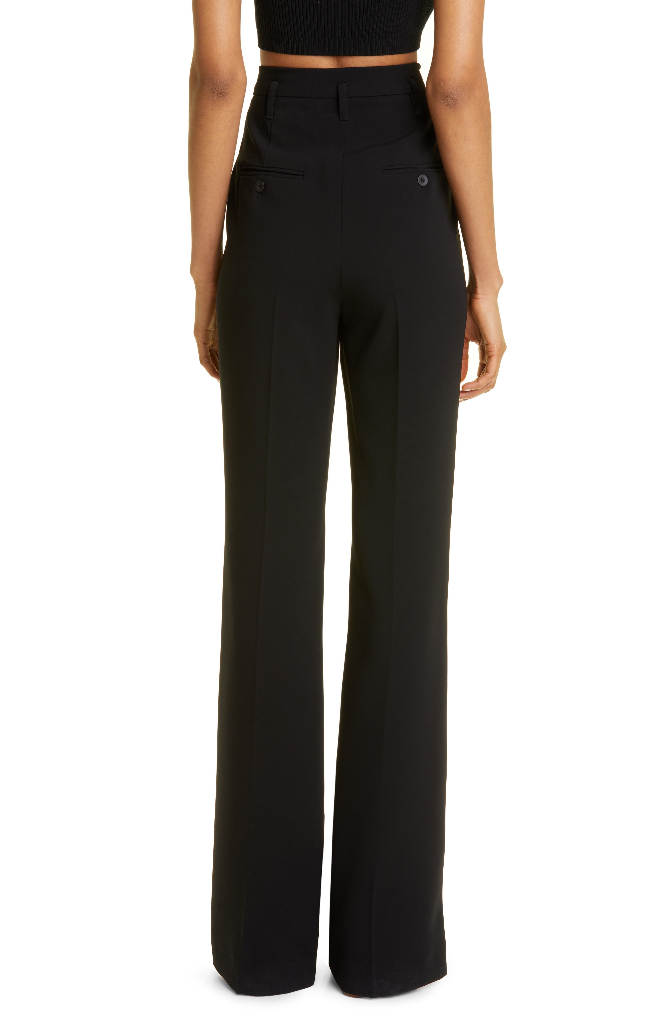 Max Mara Alabama Long Trousers in Black | Smart Closet display picture 1
