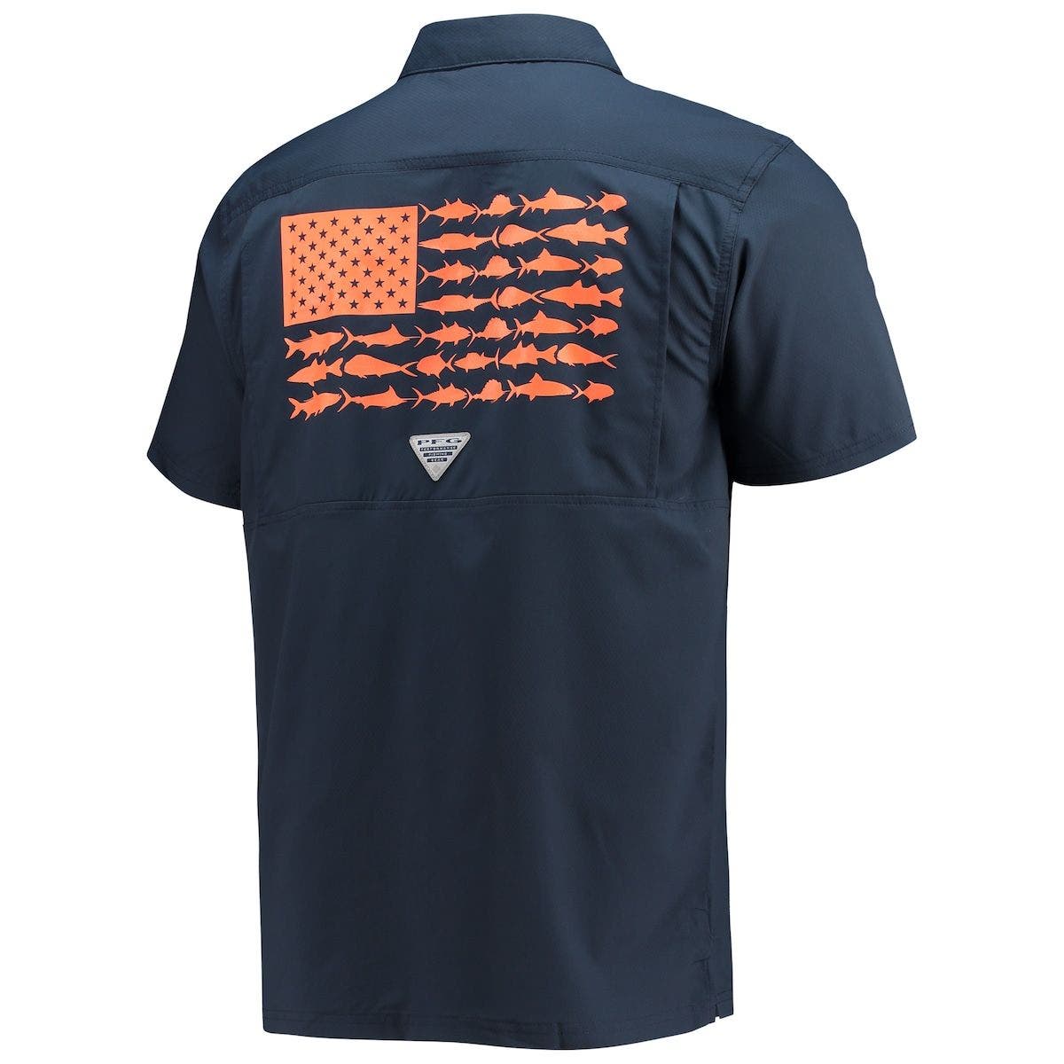 Columbia Men's Columbia PFG Navy Auburn 