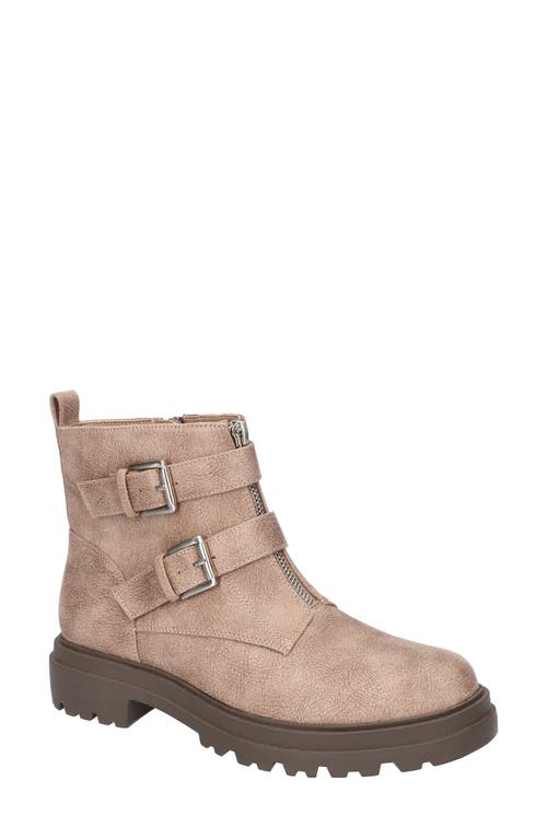 Shop Bella Vita Arcadia Buckle Boot In Taupe