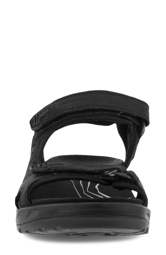 Shop Ecco Yucatan Plus Sandal In Black