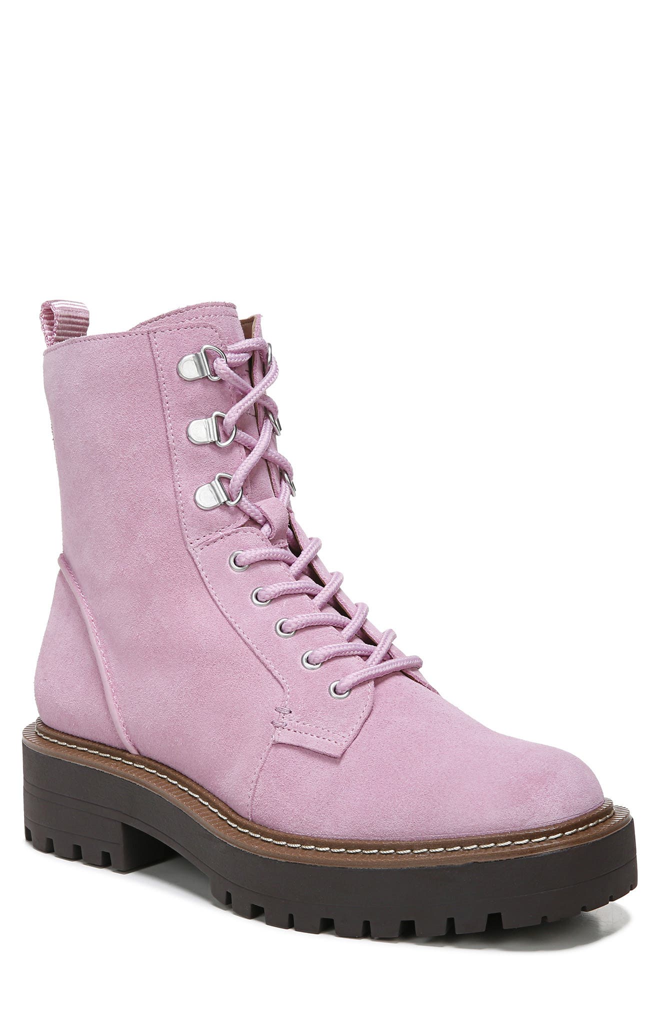 pink army boots